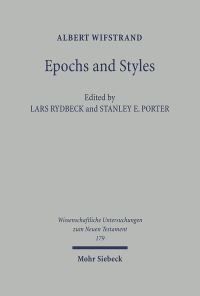 Book Cover for Epochs and Styles by Denis Searby, Lars Rydbeck, Stanley E Porter