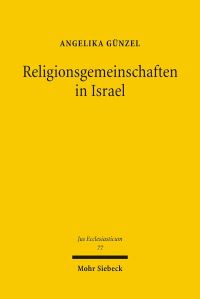 Book Cover for Religionsgemeinschaften in Israel by Angelika Gunzel