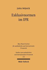 Book Cover for Exklusivnormen Im IPR by Archie T Wright