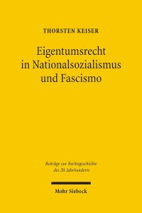 Book Cover for Eigentumsrecht in Nationalsozialismus Und Fascismo by Archie T Wright