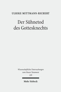Book Cover for Der Suhnetod Des Gottesknechts by Ulrike MittmannRichert