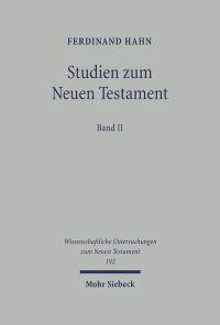 Book Cover for Studien Zum Neuen Testament by Ferdinand Hahn