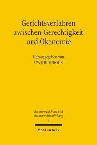 Book Cover for Gerichtsverfahren Zwischen Gerechtigkeit Und Okonomie by Archie T Wright