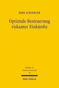 Book Cover for Optimale Besteuerung Riskanter Einkunfte by Archie T Wright
