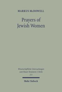 Book Cover for Prayers of Jewish Women by Archie T Wright