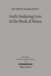 Book Cover for God's Enduring Love in the Book of Hosea by Joy P Kakkanattu