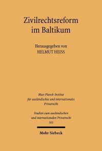 Book Cover for Zivilrechtsreform Im Baltikum by Archie T Wright