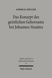 Book Cover for Das Konzept Des Geistlichen Gehorsams Bei Johannes Sinaites by Andreas Muller