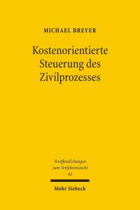 Book Cover for Kostenorientierte Steuerung Des Zivilprozesses by Archie T Wright
