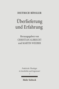 Book Cover for Uberlieferung Und Erfahrung by Dietrich Rossler