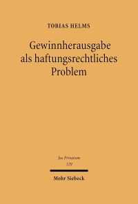Book Cover for Gewinnherausgabe Als Haftungsrechtliches Problem by Archie T Wright