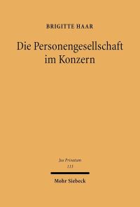 Book Cover for Die Personengesellschaft Im Konzern by Archie T Wright