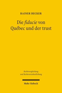 Book Cover for Die Fiducie Von Quebec Und Der Trust by Adela Yarbro Collins, Margaret M Mitchell