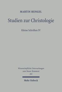 Book Cover for Studien Zur Christologie by Martin Hengel