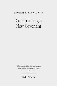 Book Cover for Constructing a New Covenant by Thomas R Blanton