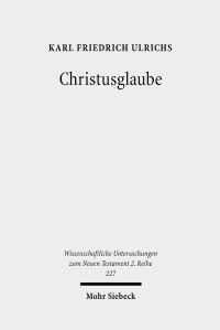 Book Cover for Christusglaube by Karl F Ulrichs