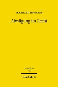 Book Cover for Abwagung Im Recht by Ekkehard Hofmann