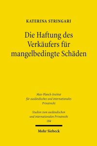 Book Cover for Die Haftung Des Verkaufers Fur Mangelbedingte Schaden by Katerina Stringari