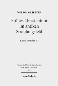 Book Cover for Fruhes Christentum Im Antiken Strahlungsfeld by Wolfgang Speyer