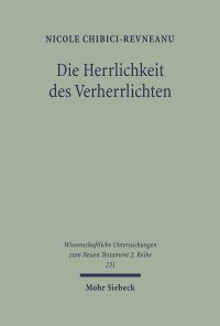 Book Cover for Die Herrlichkeit Des Verherrlichten by William D Furley, Jan Maarten Bremer