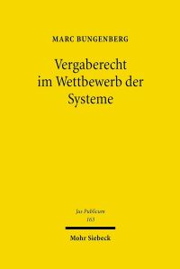 Book Cover for Vergaberecht Im Wettbewerb Der Systeme by Marc Bungenberg