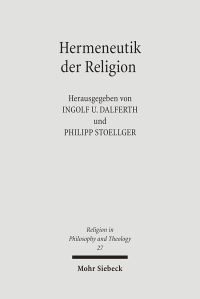 Book Cover for Hermeneutik Der Religion by Philipp Stoellger, Ingolf U Dalferth