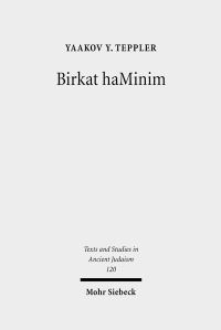 Book Cover for Birkat haMinim by Yaakov Yanki Teppler