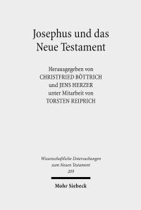 Book Cover for Josephus Und Das Neue Testament by Torsten Reiprich, Jens Herzer, Christfried Bottrich