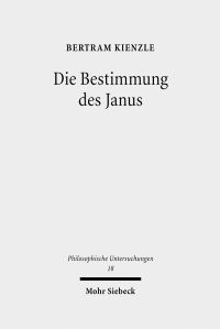 Book Cover for Die Bestimmung Des Janus by William D Furley, Jan Maarten Bremer
