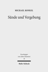 Book Cover for Sunde Und Vergebung by Michael Konkel