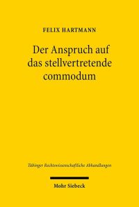 Book Cover for Der Anspruch Auf Das Stellvertretende Commodum by Alison Salvesen, Alison Salvesen