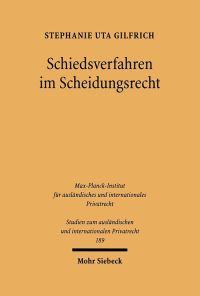 Book Cover for Schiedsverfahren Im Scheidungsrecht by Peter University of Muenster Lawin Germany, Joseph University of Muenster Zander Germany, Burghard Weidler, Alan Ladak