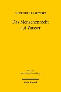 Book Cover for Das Menschenrecht Auf Wasser by Silke R Laskowski