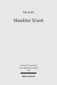 Book Cover for Massekhet Ta'anit by Aharon Oppenheimer, Nili Oppenheimer