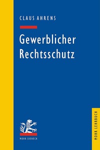 Book Cover for Gewerblicher Rechtsschutz by Claus Ahrens