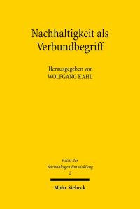 Book Cover for Nachhaltigkeit Als Verbundbegriff by MC Hirsch, HA Rieder, C Koch, M All of the Institute for Normal and Pathological Physiology Huber