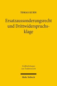 Book Cover for Ersatzaussonderungsrecht Und Drittwiderspruchsklage by William D Furley, Jan Maarten Bremer