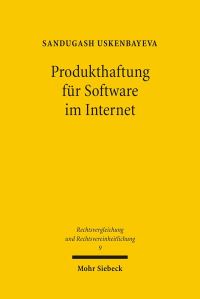 Book Cover for Produkthaftung Fur Software Im Internet by Aharon Oppenheimer, Nili Oppenheimer