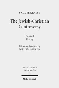 Book Cover for The Jewish-Christian Controversy by Samuel Krauss