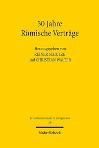 Book Cover for 50 Jahre Romische Vertrage by Christian Walter, Reiner Schulze