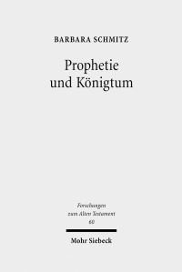Book Cover for Prophetie Und Konigtum by Barbara Schmitz