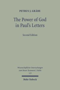 Book Cover for The Power of God in Paul's Letters by Petrus J Grabe