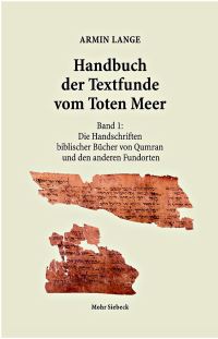 Book Cover for Handbuch Der Textfunde Vom Toten Meer by William D Furley, Jan Maarten Bremer