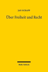 Book Cover for Uber Freiheit Und Recht by Patsy Leeuwenburg, Steven R Silver, Life Office Management Association