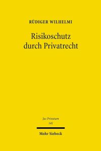Book Cover for Risikoschutz Durch Privatrecht by Rudiger Wilhelmi