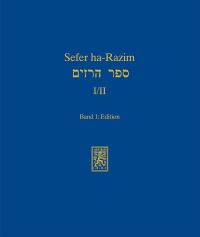 Book Cover for Sefer Ha-Razim I Und II - Das Buch Der Geheimnisse I Und II by Peter Schafer, Bill Rebiger