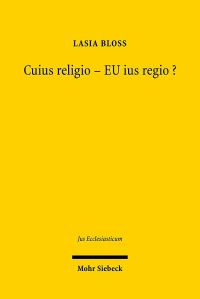 Book Cover for Cuius Religio - EU Ius Regio? by Raimund Kreisler, Georg Kreisler