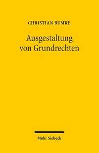 Book Cover for Ausgestaltung Von Grundrechten by Alison Salvesen, Alison Salvesen