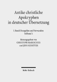 Book Cover for Antike Christliche Apokryphen in Deutscher Ubersetzung by Andreas Heiser