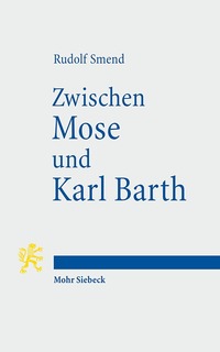 Book Cover for Zwischen Mose Und Karl Barth by Judy Froshaug, David Binns